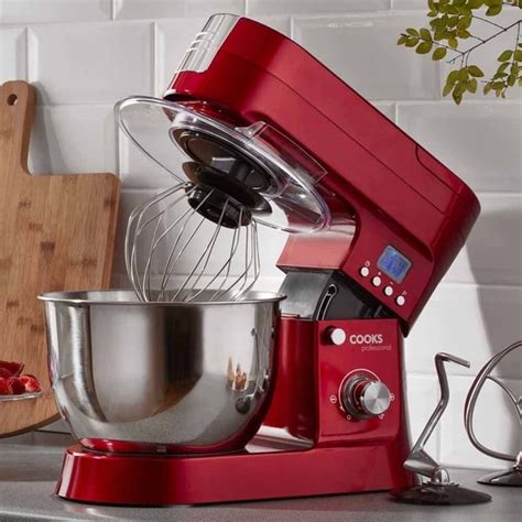 Cooks Professional Multi Function Stand Mixer 1200w Large 62 Litre