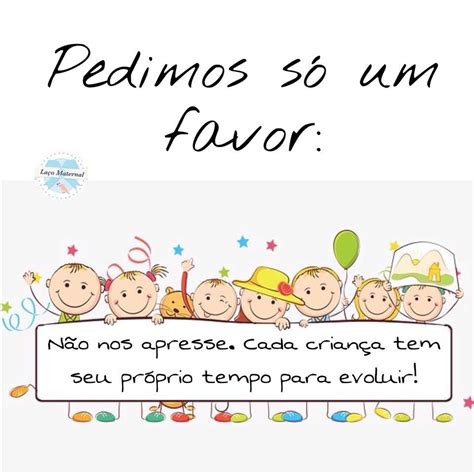 Frase Para Relatório Educação Infantil