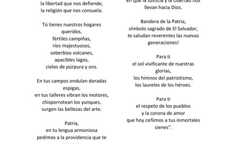 Oracion A La Bandera Salvadorena Recitada Y Letra Completa Oracion Lima Waktu