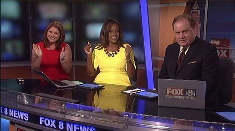 Heres The Moment Fox 8 Anchors Learn The Cavs Just Made History Fox
