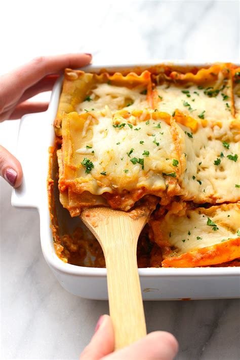 Sweet Potato Spinach Lasagna Fit Foodie Finds