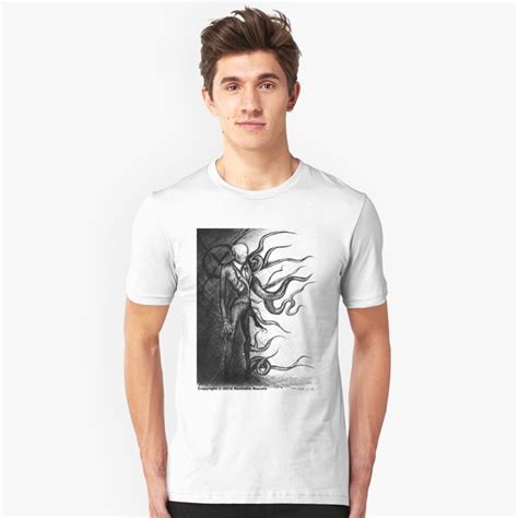 Slender Man T Shirt By Thedragonofdoom Redbubble