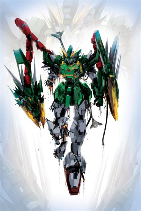 Wounded Dragon By Chasingartwork Gundam Art Gundam Gundam Wallpapers