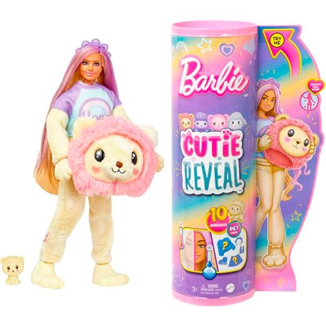 Barbie Cutie Reveal Disfraz De León Outlet Exclusivo
