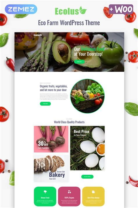 Green chef is all about eating and living green. Pin on New Website Templates