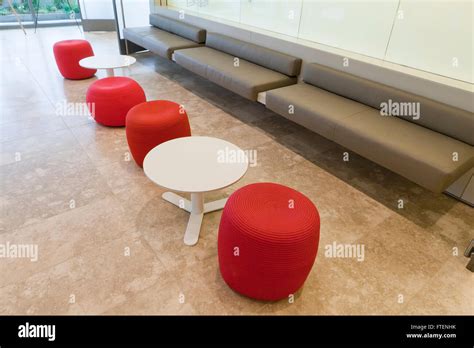 Workplace Rest Area In A Modern Office Interior Usa Stock Photo Alamy