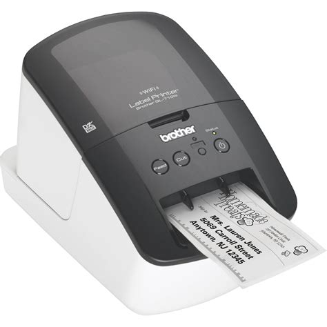 Brother Ql 710w High Speed Label Printer W Wireless Ql 710w Bandh