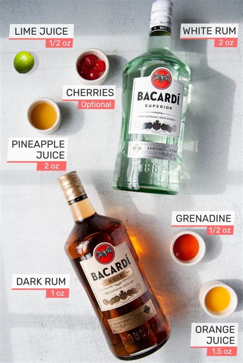Bacardi White Rum Drink Recipes Dandk Organizer
