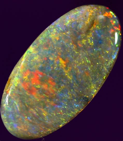 15ct Black Opal Australian Opal Board Black Opal Lightning Ridge