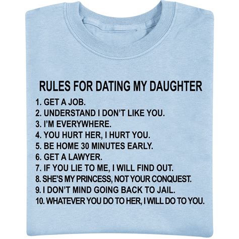 rules for dating my daughter t shirt bits and pieces