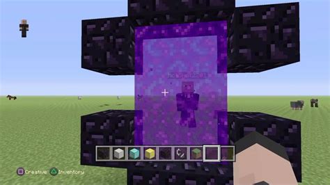 Invisible Nether Portal Trick Youtube