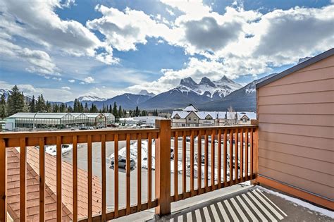 Luxury Mountain View Condo Pool Hot Tub Vacation Rental Canmore
