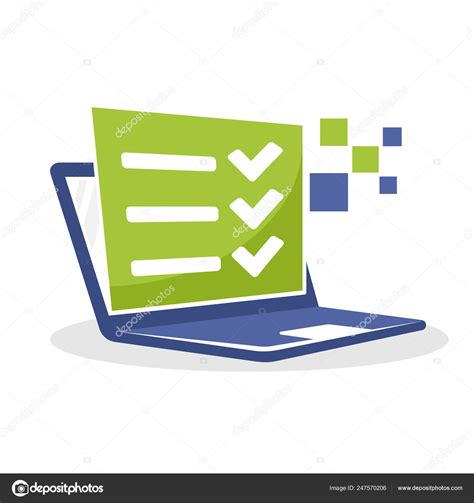 A roadmap to protect texas together. Vector Illustration Icon Online Survey Business Concept ...