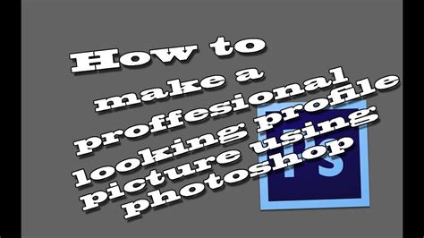 How To Make A Proffesional Minecraft Youtube Profile Picture Using