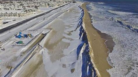 New Jersey Shore Hit Hard By Winter Storm Video Abc News