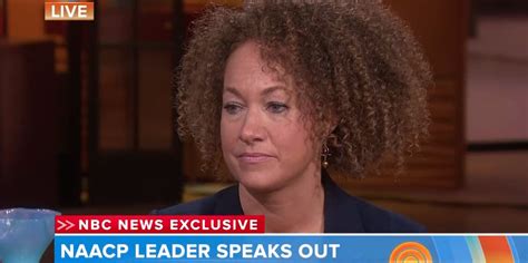 Naacp Leader Rachel Dolezal Says On Today That She Identifies As