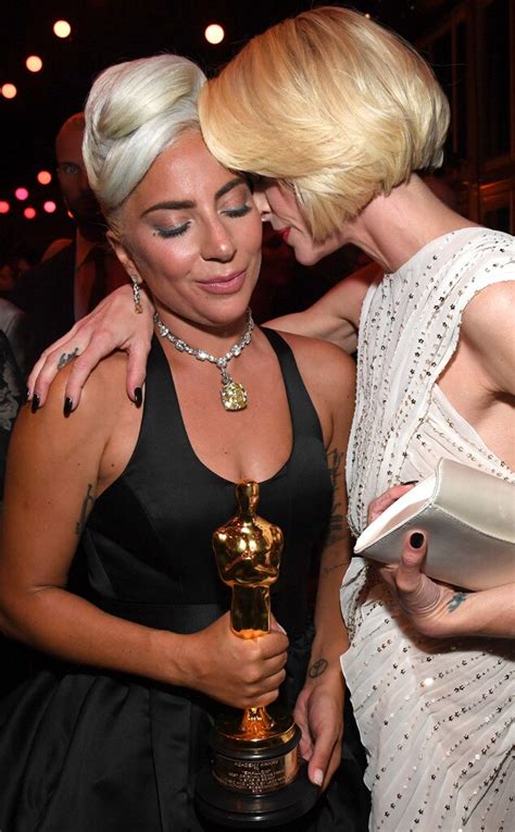 lady gaga and jaime king from 2019 vanity fair oscars after party e news uk