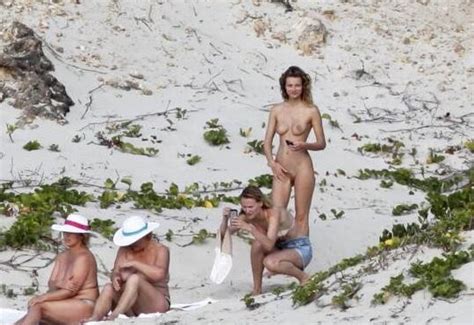 Slut Model Edita Vilkeviciute Nude Beach Nudedworld