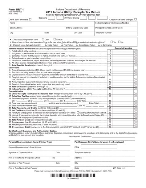 Fill Free Fillable Forms State Of Indiana
