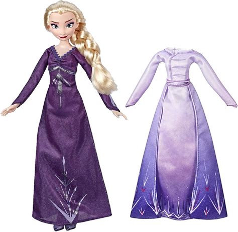 Buy Disney Frozen Arendelle Fashions Elsa Fashion Doll 2 Outfits