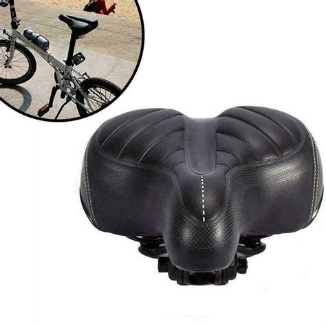 Bike Seat Extra Wide And Padded Bicycle Seat For Men And Women