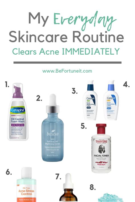 My Everyday Skincare Routine Skin Care Hormonal Acne