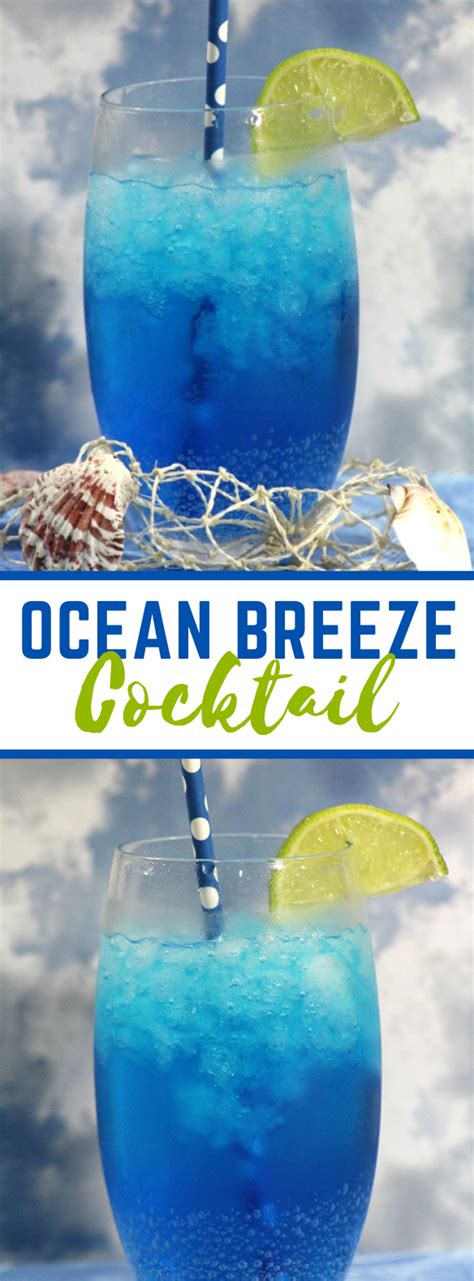 Ocean Breeze Cocktail Recipe Drinks Summerdrink