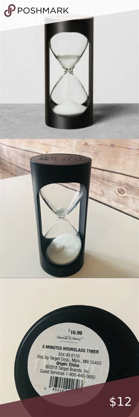 Hearth And Hand Wmagnolia 5 Min Hourglass Timer Hourglass Timer