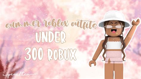 10 AESTHETIC SUMMER ROBLOX OUTFITS UNDER 300 ROBUX With Codes