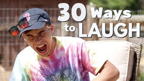 30 Different Ways To Laugh Youtube