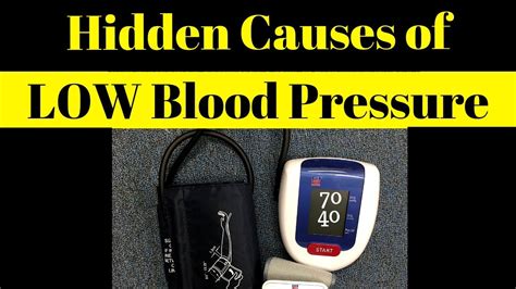 Low Blood Pressure Hidden Causes Youtube
