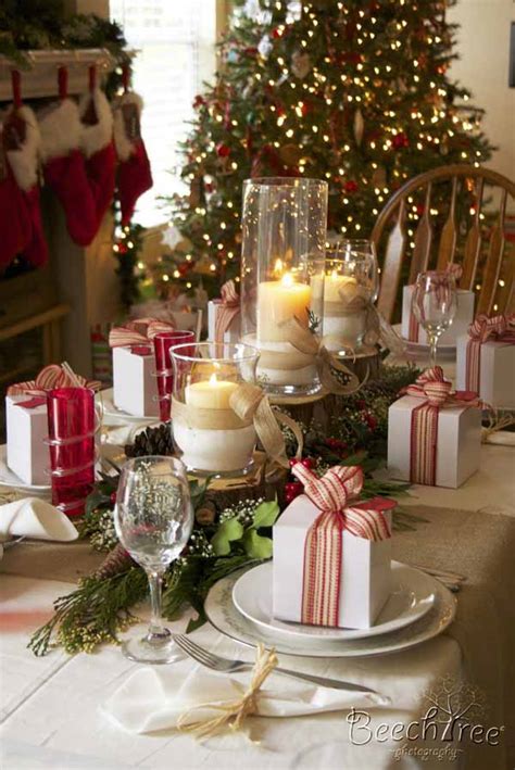 30 Christmas Dining Table Decorations Decoomo