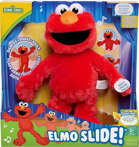 Sesame Street Elmo Slide Singing And Dancing 14 Inch Plush