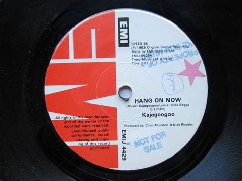 Kajagoogoo Hang On Now 1983 Vinyl Discogs