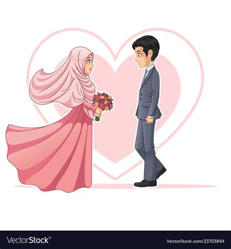 Gambar Kartun Couple Muslimah Katsureipati4