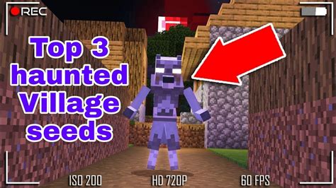 Top 3 Haunted Village Seeds In Minecraft Pe Haunted Village Seeds