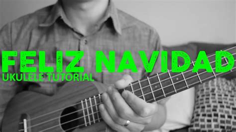 Jos Feliciano Feliz Navidad Easy Ukulele Tutorial Chords How