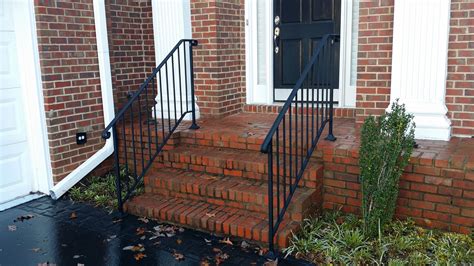 Metal volute handrail iron hand rail stair step rail wall mount bracket grab bar railing design ornamental. REDI RAIL- AFCO-Rail Aluminum Stair Railing Systems