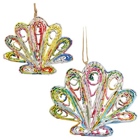 We did not find results for: Recycled Magazine Clam Shell Ornament