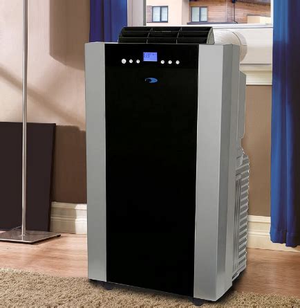 With a portable air conditioner, you don't have to worry about building or city ordinances that forbid units that protrude outside your home. best 14000 btu portable air conditioner | 14000 btu ...