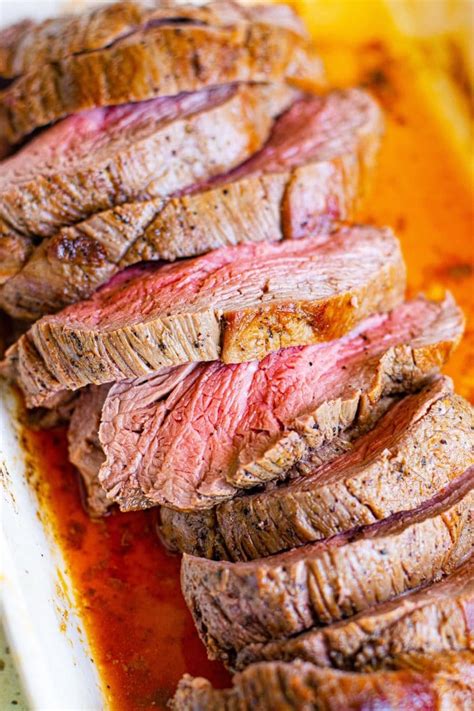 Roast Beef Tenderloin Recipe With Red Wine Sauce The Forked Spoon