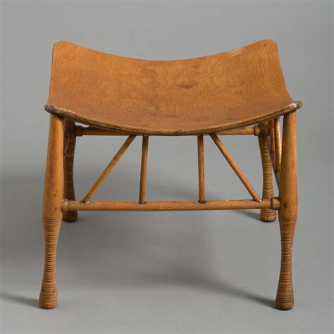 A Thebes Stool Attributed To Liberty And Co Timothy Langston Fine Art