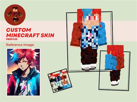 Custom Minecraft Skins High Quality Minecraft Skins Etsy