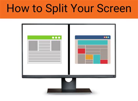 How To Split Your Laptop Or Pc Screenmonitor In Windows