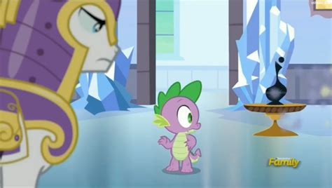 1229505 Safe Screencap Shining Armor Spike The Times They Are A