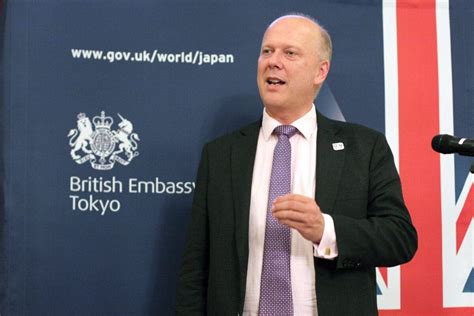 Transport Secretary Chris Grayling Quits In Cabinet Reshuffle