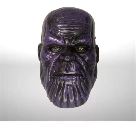 Máscara Thanos Vingadores Avengers Fantasia Cosplay