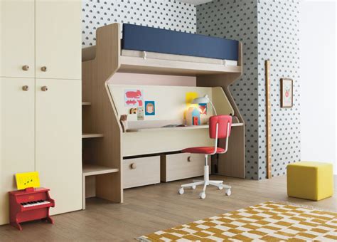 Conveniently separates into two separate beds. Go Modern Ltd > Children's Bedroom Furniture > Battistella Tippy Bunk Bed and Desk ...