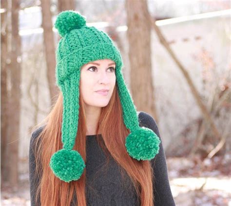 Simple double crochet earflap hat pattern. Trifecta Ear Flap Hat | AllFreeKnitting.com