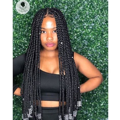 Modern And Outstanding Beaded Braid Hairstyle For African Ideas And